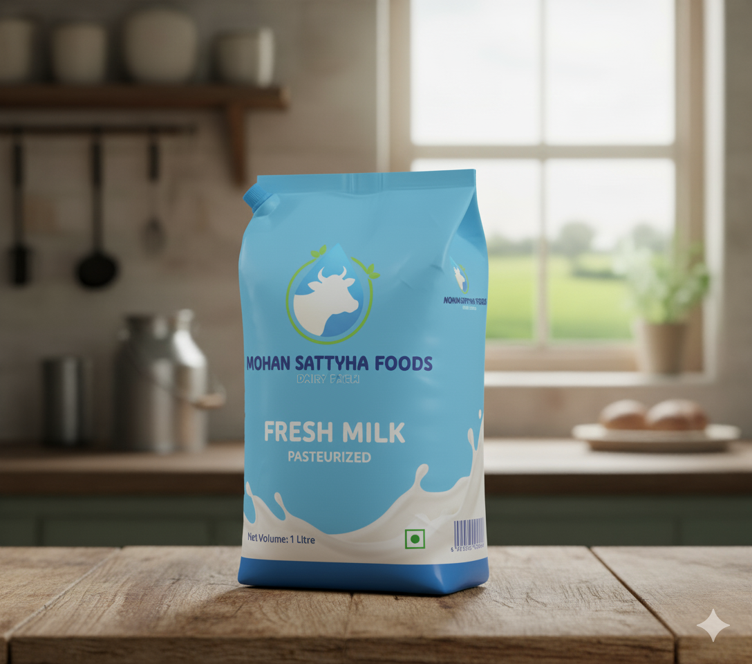 Milk Packet – Fresh, Pure & Nutrient-Rich