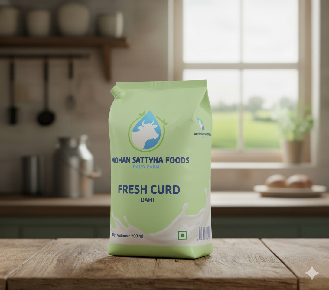 Curd Packet – Fresh, Thick & Naturally Set