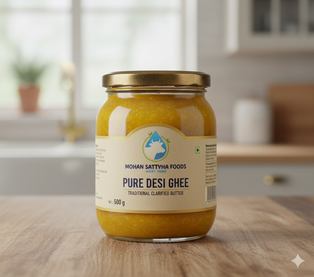 Ghee – 100% Pure, Aromatic & Traditionally Prepared
